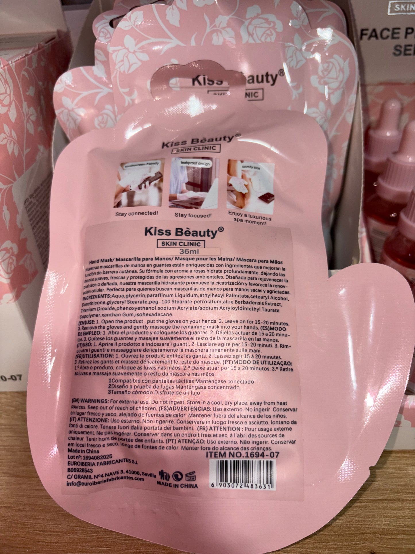 Mascarilla para manos yara