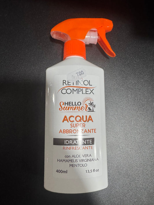 Crema bronceadora