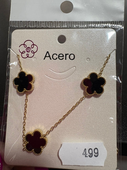 Collar flor grande