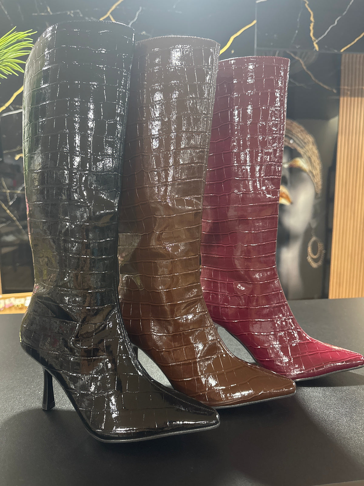 Botas alta  serpiente e1519