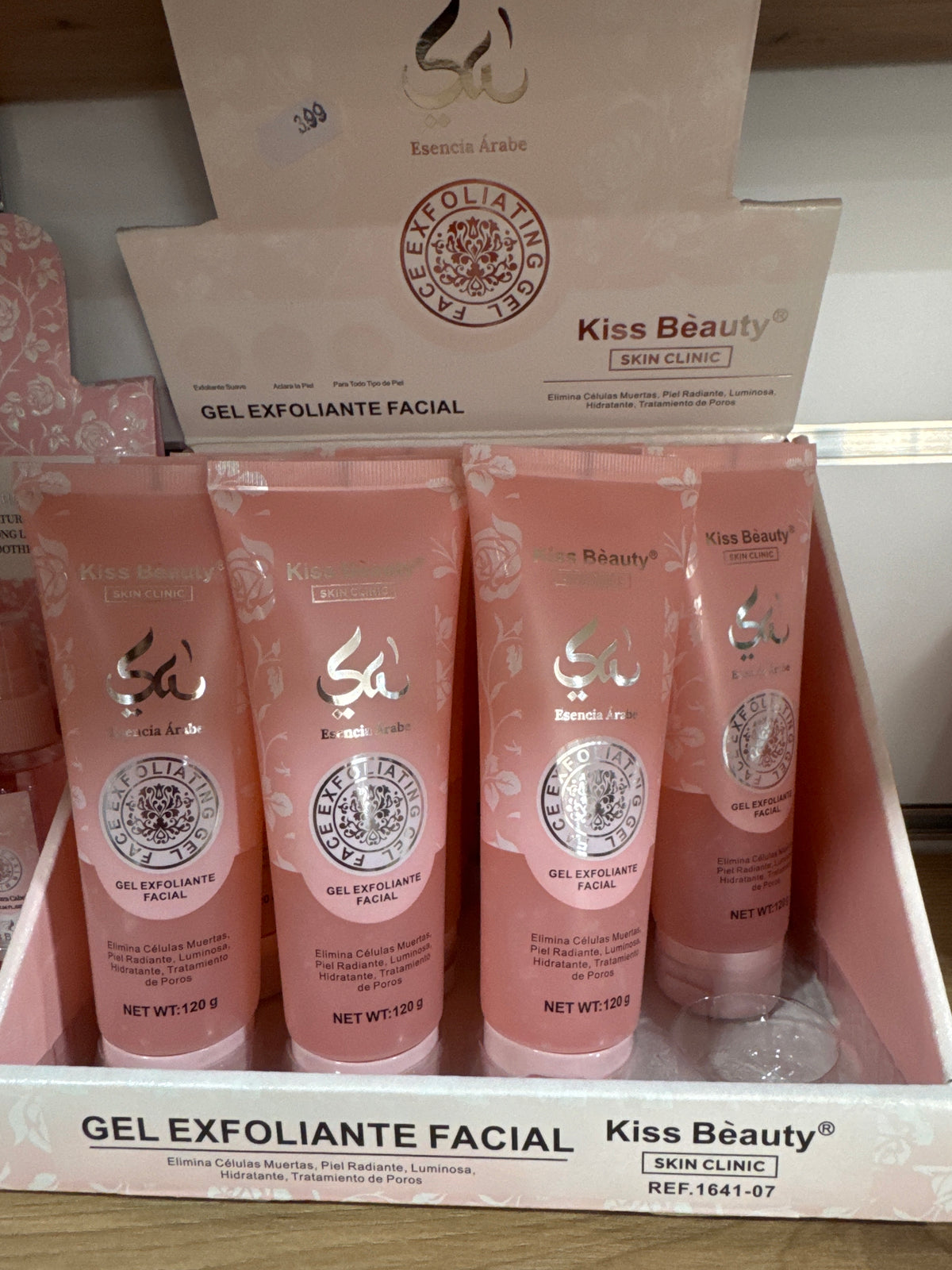 Gel exfoliante facial