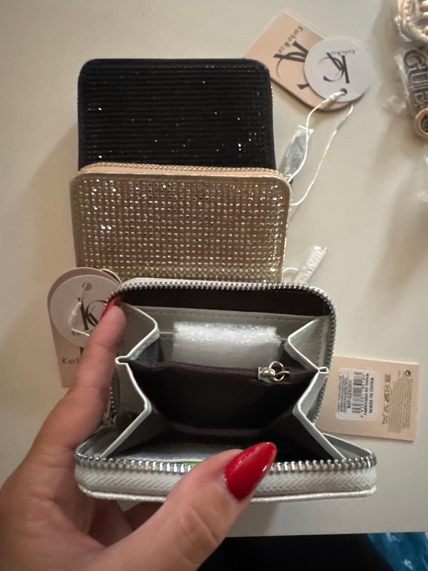 Cartera diamante