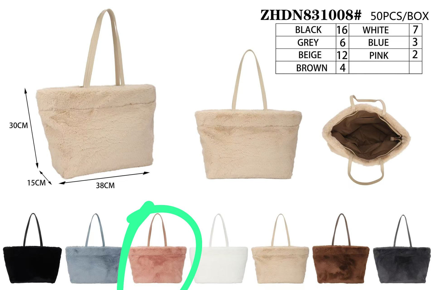 Bolso pelo grande