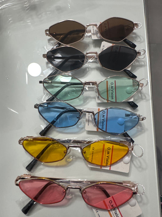 Gafas ovalada colores mujer o niña