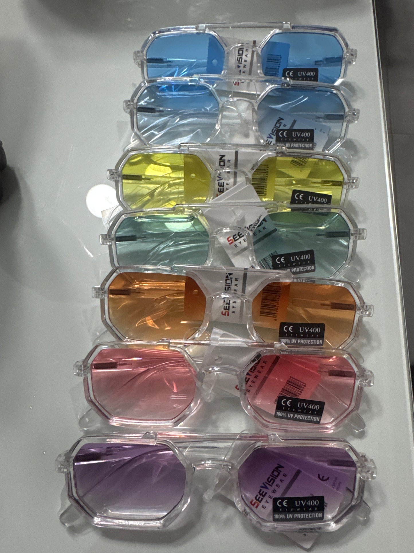 Gafas cuadrada colores mujer o niña